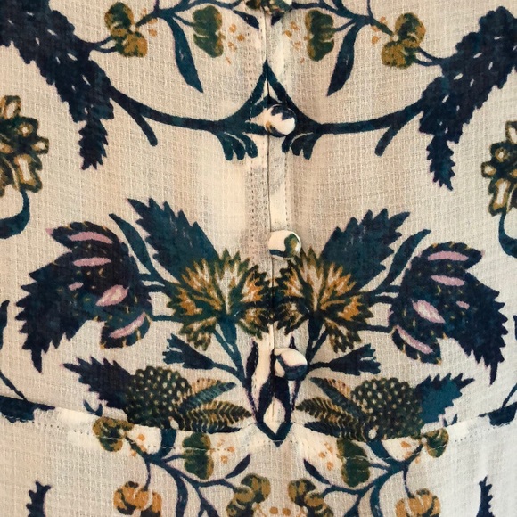 Lucky Brand 1x spring summer blouse NWT - Picture 4 of 7